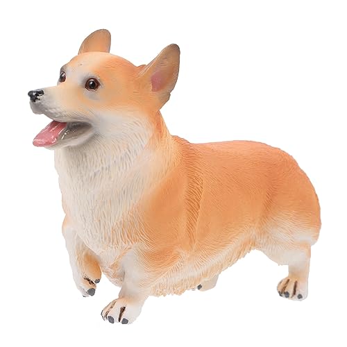 FUNOMOCYA Realistische Corgi Hundefigur Dekoratives Miniaturmodell Niedliches Hundespielzeug Pädagogisches Geschenk Für Hundeliebhaber Wohnaccessoire FUNOMOCYA Realistische Corgi Hundefigur Dekoratives Miniaturmodell Niedliches Hundespielzeug Pädagogisches Geschenk Für Hundeliebhaber Wohnaccessoire von FUNOMOCYA