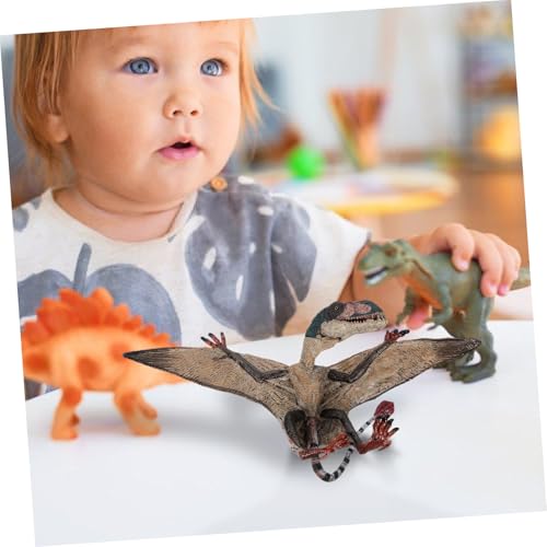 FUNOMOCYA Realistische Dinosaurier Figur aus Solidem Dekoratives Dinosaurier Modell mit Lebensechtem Design für Kinderzimmer und Geburtstagsdeko von FUNOMOCYA