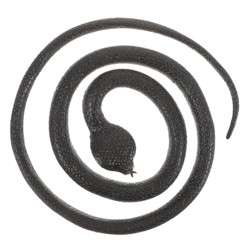 FUNOMOCYA Realistische Schwarze Schlange Figur Gartendekoration Lebensecht und Detailgetreu als Deko und Scherzartikel für Garten und Outdoor FUNOMOCYA Realistische Schwarze Schlange Figur Gartendekoration Lebensecht und Detailgetreu als Deko und Scherzartikel für Garten und Outdoor von FUNOMOCYA