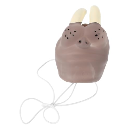 FUNOMOCYA Realistische See Elefant Nase Kostüm Requisite Bequem und Einfach zu Tragen Langlebiges Material Vielseitig für Party Cosplay Bühnenauftritte Tierisches Nasen Accessoire von FUNOMOCYA
