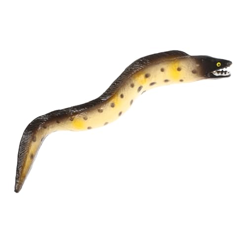 FUNOMOCYA Realistisches Kleines Meeraal Modell aus Pädagogisches Tierfiguren für Naturgetreues Meereslebewesen zum Lernen und Dekorieren von FUNOMOCYA