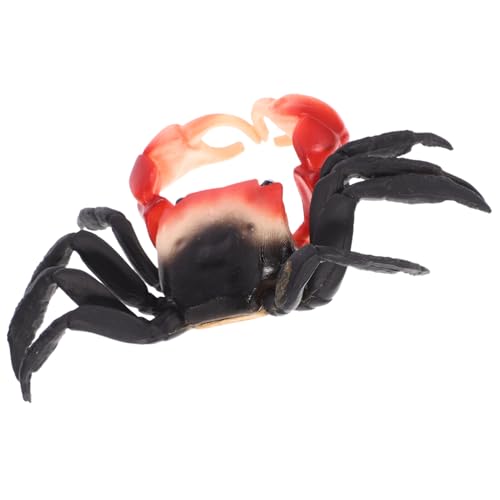 FUNOMOCYA Realistisches Krabbenmodell Lebensechte Meeresbewohner Figur Dekoration Für Aquarium Büro Party Simulation Adorable Crab von FUNOMOCYA