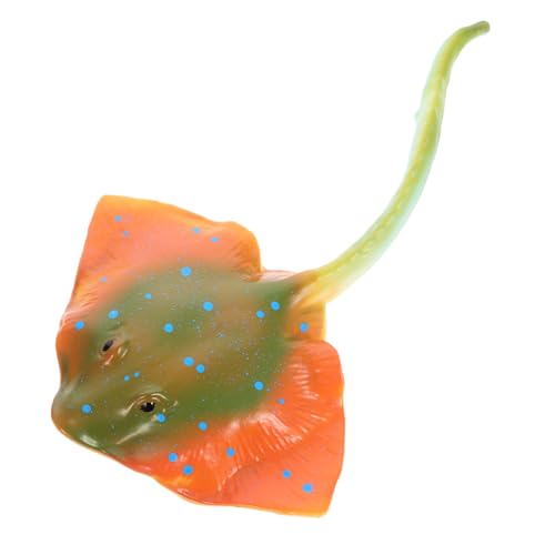 FUNOMOCYA Realistisches Rochenmodell Weiches Meerestier Figur Lernspielzeug Tiermodell Aquarium Dekoration Garten Ornament FUNOMOCYA Realistisches Rochenmodell Weiches Meerestier Figur Lernspielzeug Tiermodell Aquarium Dekoration Garten Ornament von FUNOMOCYA