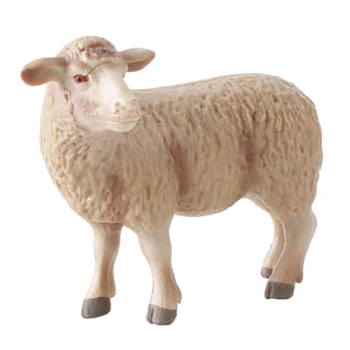 FUNOMOCYA Realistisches Schaf Modell aus Sicherem Material Lebensecht und Detailgetreu Dekoratives Schafornament für Kinderzimmer Schule und Zuhause Handgefertigtes Merino Design als und FUNOMOCYA Realistisches Schaf Modell aus Sicherem Material Lebensecht und Detailgetreu Dekoratives Schafornament für Kinderzimmer Schule und Zuhause Handgefertigtes Merino Design als und von FUNOMOCYA