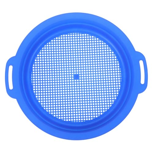 FUNOMOCYA Sandspielzeug Sandsieb Kunststoff Sandfilter Strandspielzeug Blau Sicher Für Outdoor FUNOMOCYA Sandspielzeug Sandsieb Kunststoff Sandfilter Strandspielzeug Blau Sicher Für Outdoor von FUNOMOCYA