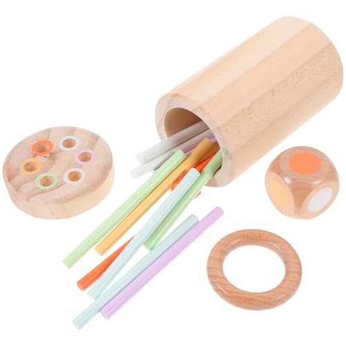 FUNOMOCYA Sensorisches Montessori Balancespielzeug aus Holz für Ab Jahren Fördert Feinmotorik Konzentration und Gleichgewicht Balancierstäbe Lernspielzeug für Motorische Entwicklung FUNOMOCYA Sensorisches Montessori Balancespielzeug aus Holz für Ab Jahren Fördert Feinmotorik Konzentration und Gleichgewicht Balancierstäbe Lernspielzeug für Motorische Entwicklung von FUNOMOCYA