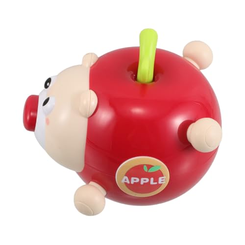 FUNOMOCYA Sicheres Beißspielzeug Wackeltier Monate Rutschfestes Kopfheben Lernspielzeug für Muskel Gehirnentwicklung mit Geschenkbox Cartoon Design für Junge Mädchen von FUNOMOCYA