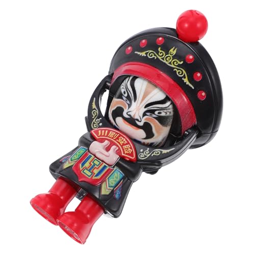 FUNOMOCYA Sichuan Oper Gesichtswechsel Puppe Traditionelles Chinesisches mit Gesichtsmaskenwechsel Interaktives Puppen-dekor für Festivals Geburtstage Kulturelles Lernspielzeug von FUNOMOCYA