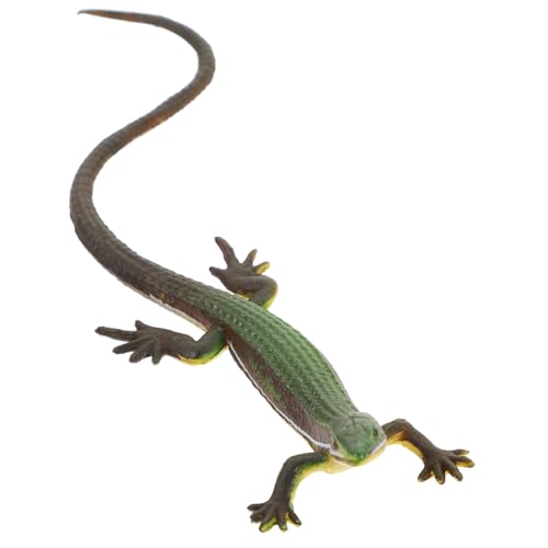 FUNOMOCYA Simulation Eidechsen Figur aus Kunststoff Realistische Reptilien Deko Lernspielzeug für Jungen Mädchen Ab Jahren Lebensechtes Tiermodell von FUNOMOCYA