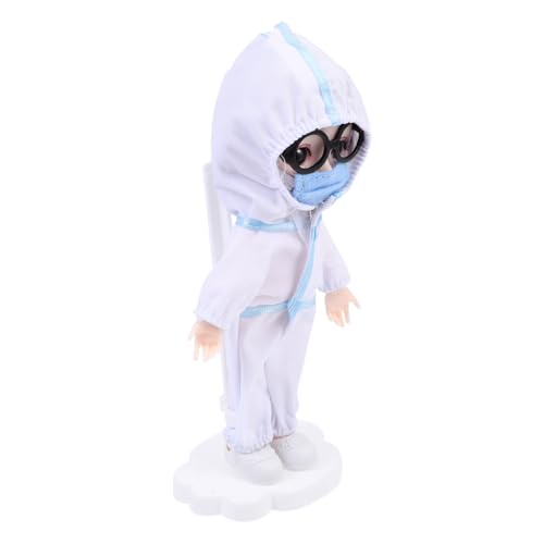 FUNOMOCYA Simulation Nurse Doll mit Schutzkleidung Realistisches Arzt Pädagogische Puppe für Rollenspiele und Heimdekoration Langlebig und Sicher für Mädchen Jungen FUNOMOCYA Simulation Nurse Doll mit Schutzkleidung Realistisches Arzt Pädagogische Puppe für Rollenspiele und Heimdekoration Langlebig und Sicher für Mädchen Jungen von FUNOMOCYA