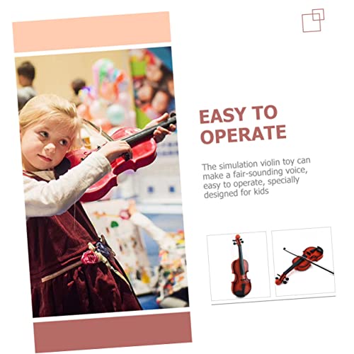 FUNOMOCYA Simulation Violine Kinderspielzeug Kreatives Musikinstrument für Mädchen Musikbildung Geburtstag Weihnachten FUNOMOCYA Simulation Violine Kinderspielzeug Kreatives Musikinstrument für Mädchen Musikbildung Geburtstag Weihnachten von FUNOMOCYA