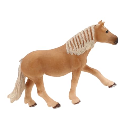 FUNOMOCYA Simuliertes Pferdemodell Hafflinger Stute Kinderzimmer Deko Realistische Wildpferd Figur Geschenkidee für Kinderzimmer Wohnzimmer Indoor Horse Decor FUNOMOCYA Simuliertes Pferdemodell Hafflinger Stute Kinderzimmer Deko Realistische Wildpferd Figur Geschenkidee für Kinderzimmer Wohnzimmer Indoor Horse Decor von FUNOMOCYA