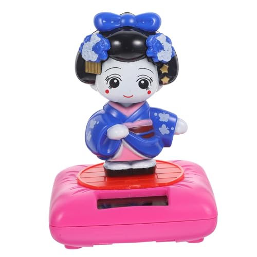 FUNOMOCYA Solarbetriebene Kleine Kimono Puppe mit Nacktwackelfunktion Plastik Dekoratives Auto Wohnaccessoire Lebendige Asiatische Tanzfigur für Büro und Zuhause FUNOMOCYA Solarbetriebene Kleine Kimono Puppe mit Nacktwackelfunktion Plastik Dekoratives Auto Wohnaccessoire Lebendige Asiatische Tanzfigur für Büro und Zuhause von FUNOMOCYA