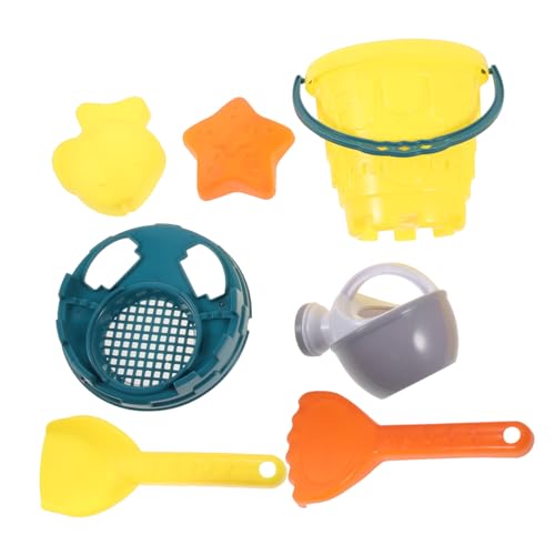 FUNOMOCYA Strandspielzeug Teilig Sandspielzeug mit Eimer Schaufel Sandformen Cartoon Zug Sommer für Jungen und Mädchen Strandspaß Strandspielzeug Kit FUNOMOCYA Strandspielzeug Teilig Sandspielzeug mit Eimer Schaufel Sandformen Cartoon Zug Sommer für Jungen und Mädchen Strandspaß Strandspielzeug Kit von FUNOMOCYA
