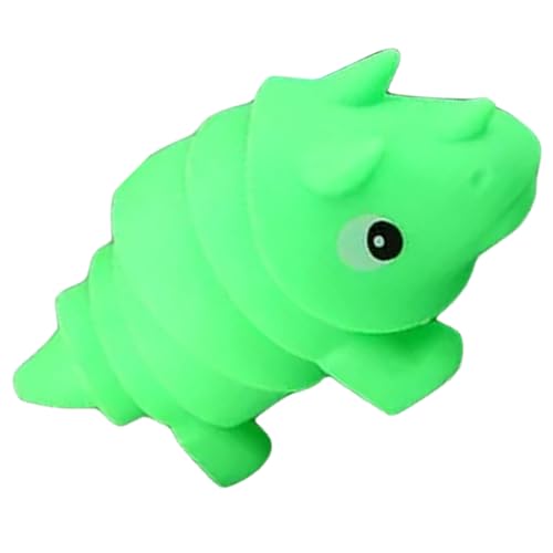 FUNOMOCYA Stresslinderndes Grün Cartoon Squeeze Toy für Erwachsene und Entzückendes Flexibles Sensorik Büro als Beruhigendes Anti Angst Geschenk von FUNOMOCYA