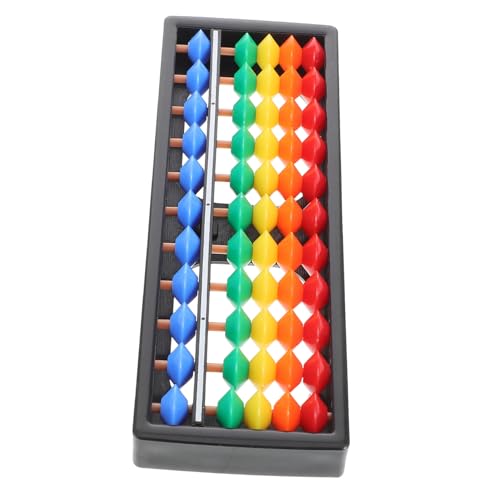 FUNOMOCYA Stufiger Bunter Kunststoff Rechenrahmen mit Perlen pro Reihe Lernspielzeug für Mentale Arithmetik Vielseitiges Rechenhilfsmittel für Schüler für Klassenzimmer und Zuhause FUNOMOCYA Stufiger Bunter Kunststoff Rechenrahmen mit Perlen pro Reihe Lernspielzeug für Mentale Arithmetik Vielseitiges Rechenhilfsmittel für Schüler für Klassenzimmer und Zuhause von FUNOMOCYA