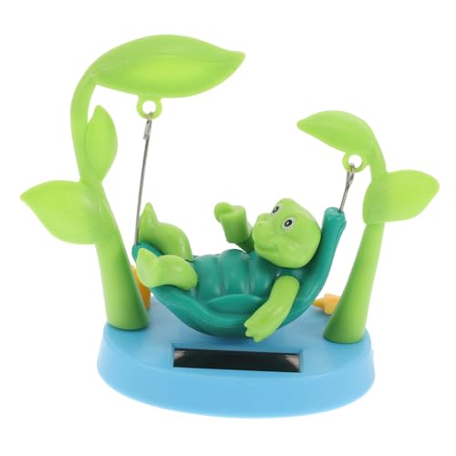 FUNOMOCYA Tanzende Solar Schildkröte für Auto Wackelnde Armaturenbrett Dekoration Schnell Installiert Bringt Auto Kreatives von FUNOMOCYA