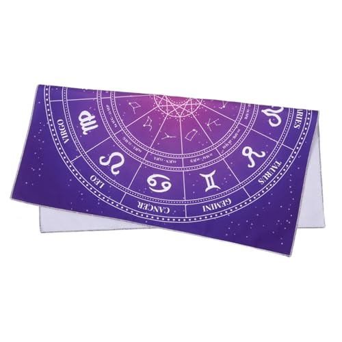 FUNOMOCYA Tarot Tischdecke aus Stabilem Polyester rutschfest Dekorativ für Tarot Karten Wahrsagerei Brettspiele Astrologie Zubehör FUNOMOCYA Tarot Tischdecke aus Stabilem Polyester rutschfest Dekorativ für Tarot Karten Wahrsagerei Brettspiele Astrologie Zubehör von FUNOMOCYA