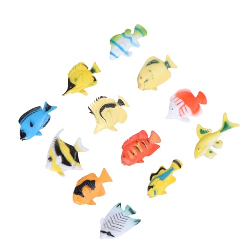 FUNOMOCYA Teiliges Set mit Tropischen Fischen Realistische Meereslebewesen Modelle für Pädagogisches für Kognitive Entwicklung und Rollenspiele für Partys und Lernzwecke von FUNOMOCYA