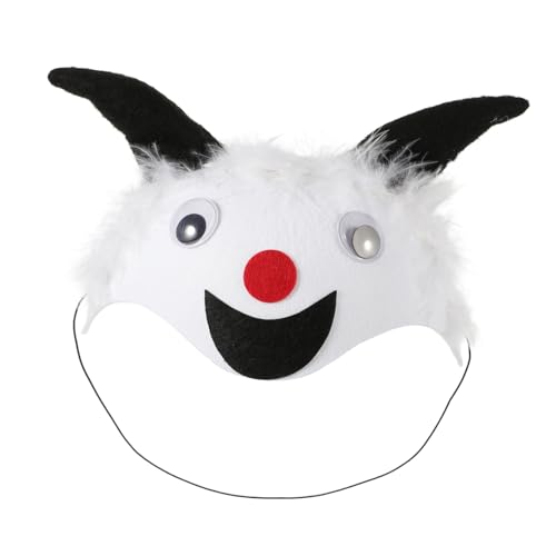 FUNOMOCYA Tier Schaf aus Filz für Geburtstag Kostümfeier Foto Requisite Leichtes Bequemes Kopfband für Karneval Aufführung und Fasching FUNOMOCYA Tier Schaf aus Filz für Geburtstag Kostümfeier Foto Requisite Leichtes Bequemes Kopfband für Karneval Aufführung und Fasching von FUNOMOCYA