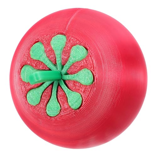 FUNOMOCYA Tomaten -Twist -Spielzeuge Spielzeugtomaten Goodie-Bags-Füller für Tomatenförmiges Kinderparty Gefälligkeiten im Klassenzimmer künstliche Abs rot von FUNOMOCYA