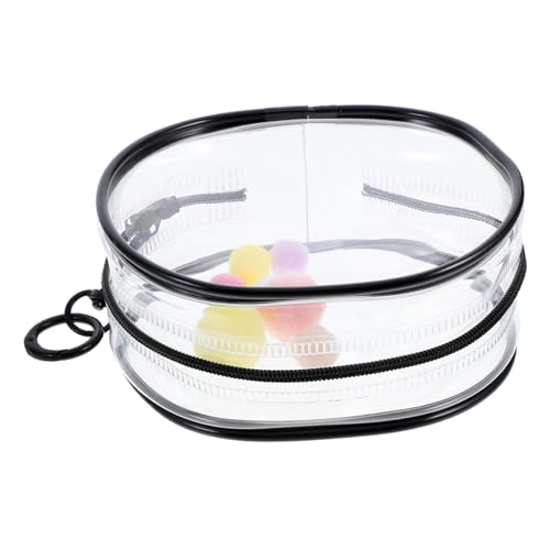 FUNOMOCYA Transparente PVC Puppenaufbewahrungstasche mit Schlüsselanhänger Kleine Tragbare Displaytasche für Mini Figuren Weiche Schutztasche mit Reißverschluss für Puppen und Zubehör FUNOMOCYA Transparente PVC Puppenaufbewahrungstasche mit Schlüsselanhänger Kleine Tragbare Displaytasche für Mini Figuren Weiche Schutztasche mit Reißverschluss für Puppen und Zubehör von FUNOMOCYA