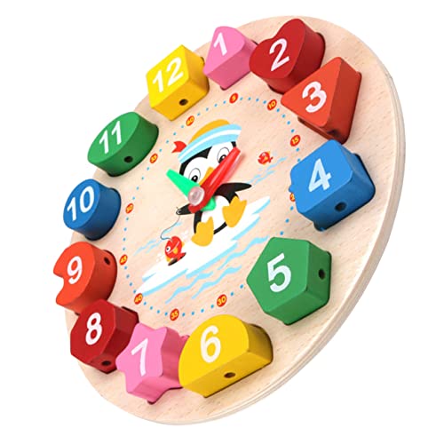 FUNOMOCYA Uhr-Lernspielzeug Uhr-Puzzle- Cartoon Uhr Kleinkinder Lernuhr Uhrlernen für Unterrichtsuhren für Nummer Uhr Lernuhr für hölzern FUNOMOCYA Uhr-Lernspielzeug Uhr-Puzzle- Cartoon Uhr Kleinkinder Lernuhr Uhrlernen für Unterrichtsuhren für Nummer Uhr Lernuhr für hölzern von FUNOMOCYA
