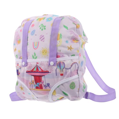 FUNOMOCYA Verstellbarer Puppenträger Rucksack für Niedlichem Puppenmuster Multifunktionaler Spielzeugrucksack als Organizer und Puppentrage für Puppenhaus und Ausflüge FUNOMOCYA Verstellbarer Puppenträger Rucksack für Niedlichem Puppenmuster Multifunktionaler Spielzeugrucksack als Organizer und Puppentrage für Puppenhaus und Ausflüge von FUNOMOCYA