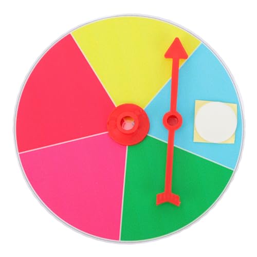 FUNOMOCYA Wandhängendes Robustes Prize Wheel für Tombola Pädagogisches Drehspiel Einfach zu Bedienen für Partys und Lehraktivitäten von FUNOMOCYA