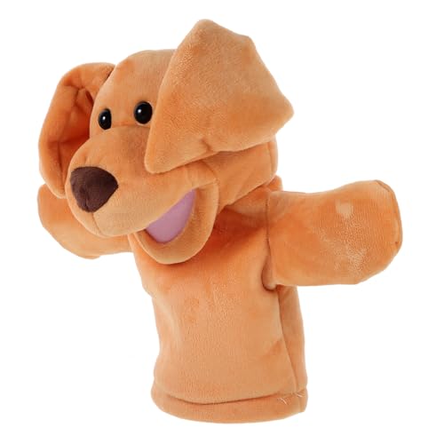 FUNOMOCYA Weiche Bewegliche Hund Handpuppe aus Plüsch Interaktives Rollenspiel für Erwachsene für Geschichten Erzählen und Frühe zu Hause Kindergarten FUNOMOCYA Weiche Bewegliche Hund Handpuppe aus Plüsch Interaktives Rollenspiel für Erwachsene für Geschichten Erzählen und Frühe zu Hause Kindergarten von FUNOMOCYA