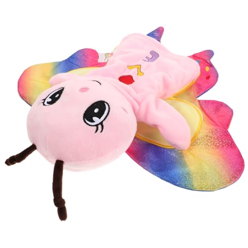 FUNOMOCYA Weiche Cartoon Tier Handpuppe aus Plüsch Erzählspielzeug für Kleinkinder Fördert Fantasie und Kreatives Vielseitig als Puppentheater Accessoire und Kinderzimmer Deko Geeignet von FUNOMOCYA