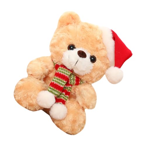 FUNOMOCYA Weiches Plüschbär Dekor Festival Weihnachtsparty Ornament Kuscheltier Tischdeko für Festliche Wohnraumgestaltung von FUNOMOCYA