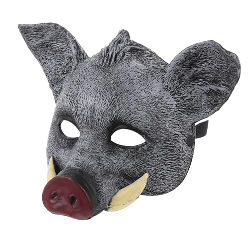 FUNOMOCYA Wildschwein Cosplay Maske PU Schaum Tiermaske Halloween Karneval Kostümaccessoire für Erwachsene Partys FUNOMOCYA Wildschwein Cosplay Maske PU Schaum Tiermaske Halloween Karneval Kostümaccessoire für Erwachsene Partys von FUNOMOCYA