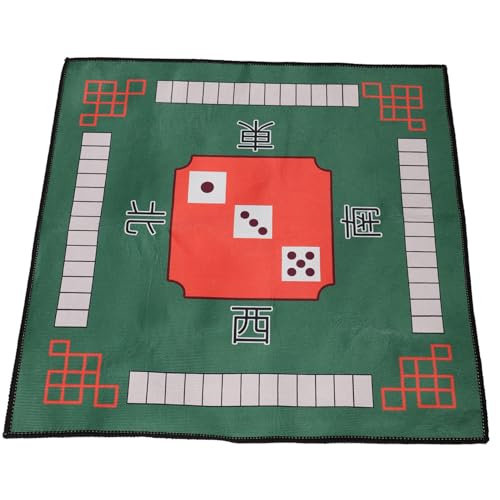 FUNOMOCYA rutschfeste Mahjong Matte Dicke Geräuschdämpfende Tischdecke für Kartenspiele und Brettspiele Anti rutsch Spielmatte für Poker Domino für Zuhause und Hotelgebrauch von FUNOMOCYA