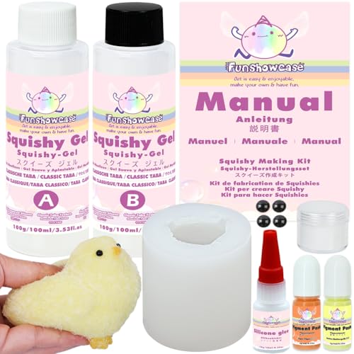 Squishy Bastelset Flüssigsilikon Große Küken Silikonform Taba Fufu Squishy Maker Squishy Bastelset Flüssigsilikon Große Küken Silikonform Taba Fufu Squishy Maker von FUNSHOWCASE