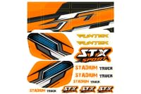 FUNTEK Stickerbogen Orange STX Sport – FTK-21060 von FUNTEK