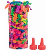 FUNTOYS 820-80842 450 Multicolor-Wasserballons + 2 Wasserhahnadapter FUNTOYS 820-80842 450 Multicolor-Wasserballons + 2 Wasserhahnadapter von FUNTOYS