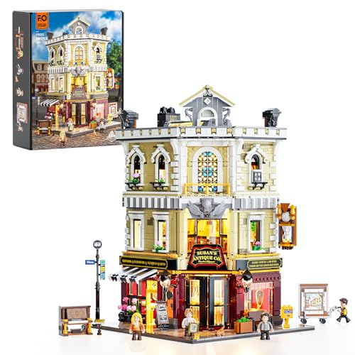 Funwhole Antiquitätengeschäft-Beleuchtung Bausteinset - Stadtleben Eckladen LED-Licht Baukasten Modellset 2847 Stücke für Erwachsene und Jugendliche Funwhole Antiquitätengeschäft-Beleuchtung Bausteinset - Stadtleben Eckladen LED-Licht Baukasten Modellset 2847 Stücke für Erwachsene und Jugendliche von FUNWHOLE
