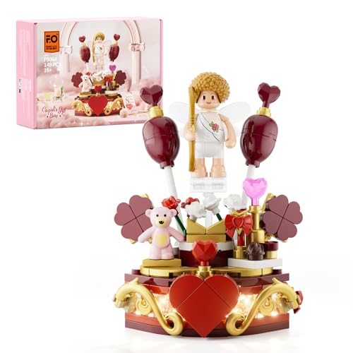 Funwhole Cupidos Geschenkbox – Kreatives Bausteine-Set,Schreibtisch-Deko,Perfekt als Geburtstag zum Jahrestag Geschenk für Sie,149 Pcs, mit Beleuchtung,für Erwachsene und Jugendliche Funwhole Cupidos Geschenkbox – Kreatives Bausteine-Set,Schreibtisch-Deko,Perfekt als Geburtstag zum Jahrestag Geschenk für Sie,149 Pcs, mit Beleuchtung,für Erwachsene und Jugendliche von FUNWHOLE