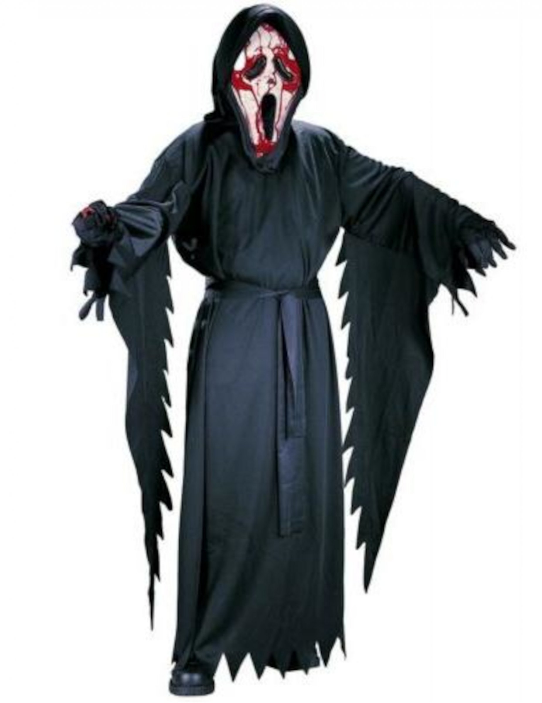 Blutverschmiertes Scream Ghostface Kinderkostüm Blutverschmiertes Scream Ghostface Kinderkostüm von FUNWORLD