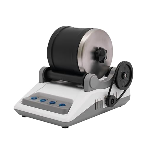 FUROMG Rock Tumbler Set Steinpoliermaschine, Polierkörner Schmuckbefestigungen Edelsteine Poliermaschine Rosenquarz Stein DIY Kit,7-Tage Timer für Erwachsene und Kinder FUROMG Rock Tumbler Set Steinpoliermaschine, Polierkörner Schmuckbefestigungen Edelsteine Poliermaschine Rosenquarz Stein DIY Kit,7-Tage Timer für Erwachsene und Kinder von FUROMG