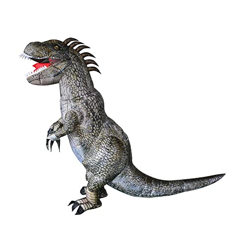 FURREN Aufblasbares Kostüm Stormosaurus Dinosaurier-Kostüm, Ballkostüm für Erwachsene, Party, Karneval, Cosplay, Party, Kostüm, Geburtstag, Outfits von FURREN