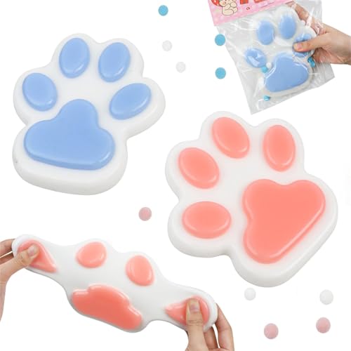 2 Stück Taba Squishy, 14CM Fufu Squishy XXL, Katzenpfoten Squishy, Anti Stress Squishy Pfote, Squeeze Toy Squishy Pfote, Katzenpfoten Quetschspielzeug, Cat Paw Squishy, Süße Weiche Katzenpfoten 2 Stück Taba Squishy, 14CM Fufu Squishy XXL, Katzenpfoten Squishy, Anti Stress Squishy Pfote, Squeeze Toy Squishy Pfote, Katzenpfoten Quetschspielzeug, Cat Paw Squishy, Süße Weiche Katzenpfoten von FUSHENGCHUANG