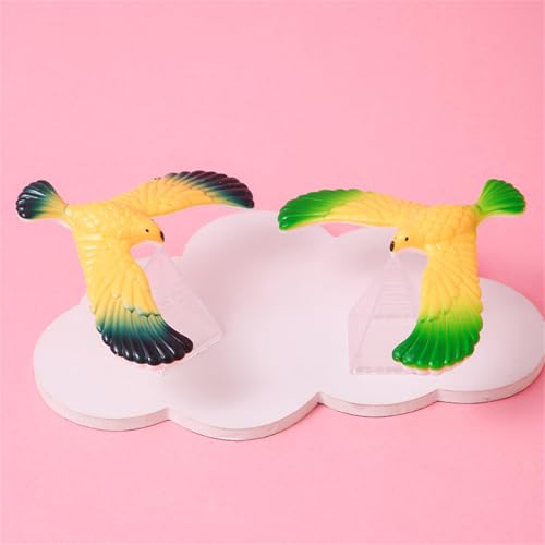 2pcs balancierende Vogel Schwerpunkt Physik Spielzeug Kinder,Farbe zufällig 2pcs balancierende Vogel Schwerpunkt Physik Spielzeug Kinder,Farbe zufällig von FUSHENGCHUANG