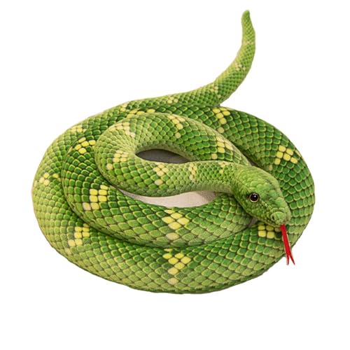 FUSHENGCHUANG 2 M Big Snake Plush Spielzeug Ganzes Puppenpuppe Riesige Füllschlange Plush FUSHENGCHUANG 2 M Big Snake Plush Spielzeug Ganzes Puppenpuppe Riesige Füllschlange Plush von FUSHENGCHUANG