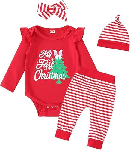 FUTERLY Baby Weihnachtsoutfit Mädchen von FUTERLY