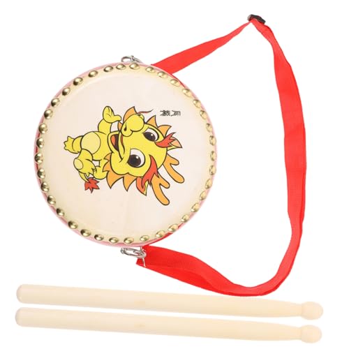 FUTUREORYY 1 Satz Kindertrommelspielzeug Handschlagtrommel tragbares Trommelspielzeug Handpercussionsinstrument Trommelspielzeug für interessante Percussion-Spielzeuge PVC rot FUTUREORYY 1 Satz Kindertrommelspielzeug Handschlagtrommel tragbares Trommelspielzeug Handpercussionsinstrument Trommelspielzeug für interessante Percussion-Spielzeuge PVC rot von FUTUREORYY