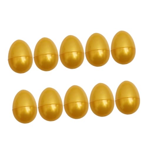 FUTUREORYY 10 Stück Offene Goldene Eier Eier Eier Eier Gefälschte Eier Befüllbare Behälter Eierkarton Eierpfähle Eier Kunststoff FUTUREORYY 10 Stück Offene Goldene Eier Eier Eier Eier Gefälschte Eier Befüllbare Behälter Eierkarton Eierpfähle Eier Kunststoff von FUTUREORYY