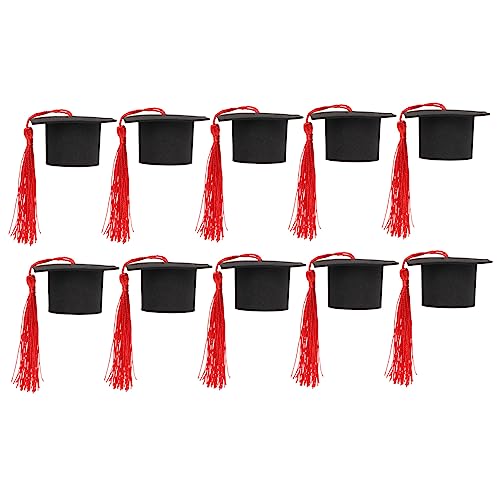 FUTUREORYY 10 Stück Teiliges Mini Graduierungshüte Dekorationen Realistische Tortendeko für Abschlussfeiern Kreative Ornamente für Kuchen und Desserts Partyaccessoires für Besondere Anlässe FUTUREORYY 10 Stück Teiliges Mini Graduierungshüte Dekorationen Realistische Tortendeko für Abschlussfeiern Kreative Ornamente für Kuchen und Desserts Partyaccessoires für Besondere Anlässe von FUTUREORYY