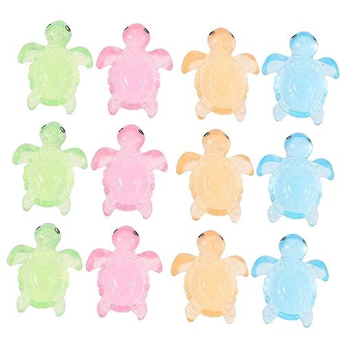 FUTUREORYY 12 Stck. Leuchtende Schildkrötenfiguren Mini Dekoration für Aquarium Mikroszenen Glühende Schildkröten in Transparent Kindergeburtstage und Kreative FUTUREORYY 12 Stck. Leuchtende Schildkrötenfiguren Mini Dekoration für Aquarium Mikroszenen Glühende Schildkröten in Transparent Kindergeburtstage und Kreative von FUTUREORYY